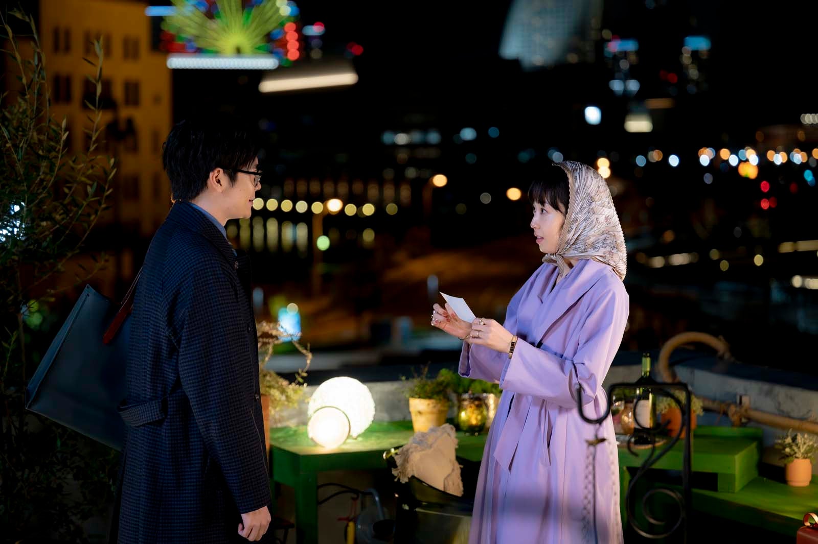 井之脇海、木南晴夏「9ボーダー」第1話より（C）TBS