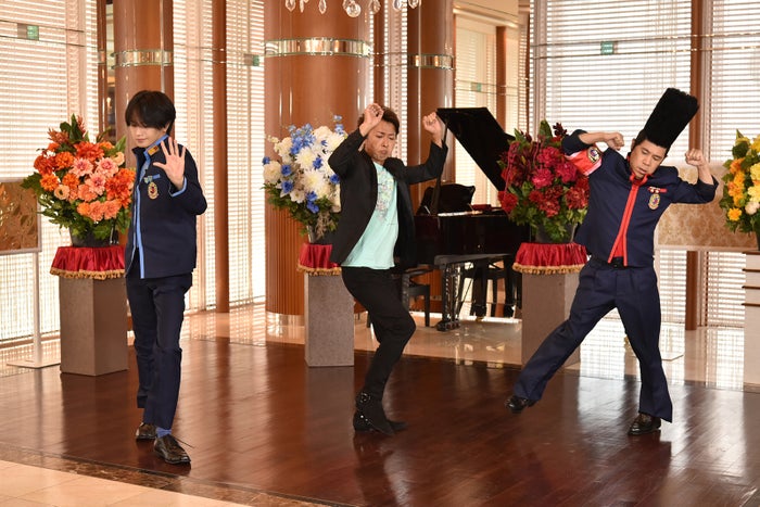 中島健人、大野智、岡村隆史(C)日本テレビ