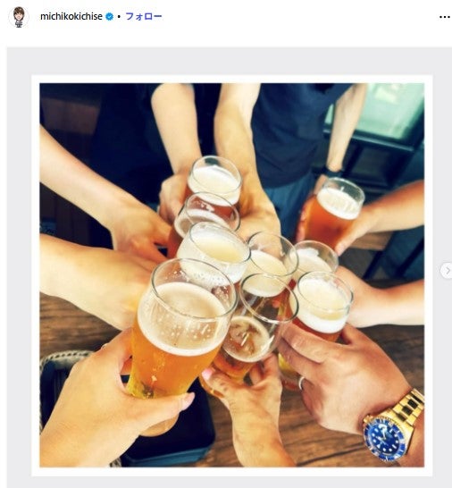 吉瀬美智子Instagramより