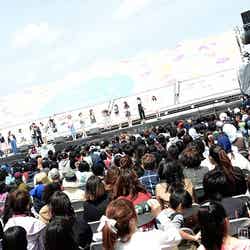 「島ぜんぶでおーきな祭　第7回沖縄国際映画祭」で行われた「ちゅらイイGIRLS UP！ステージ」会場の様子
