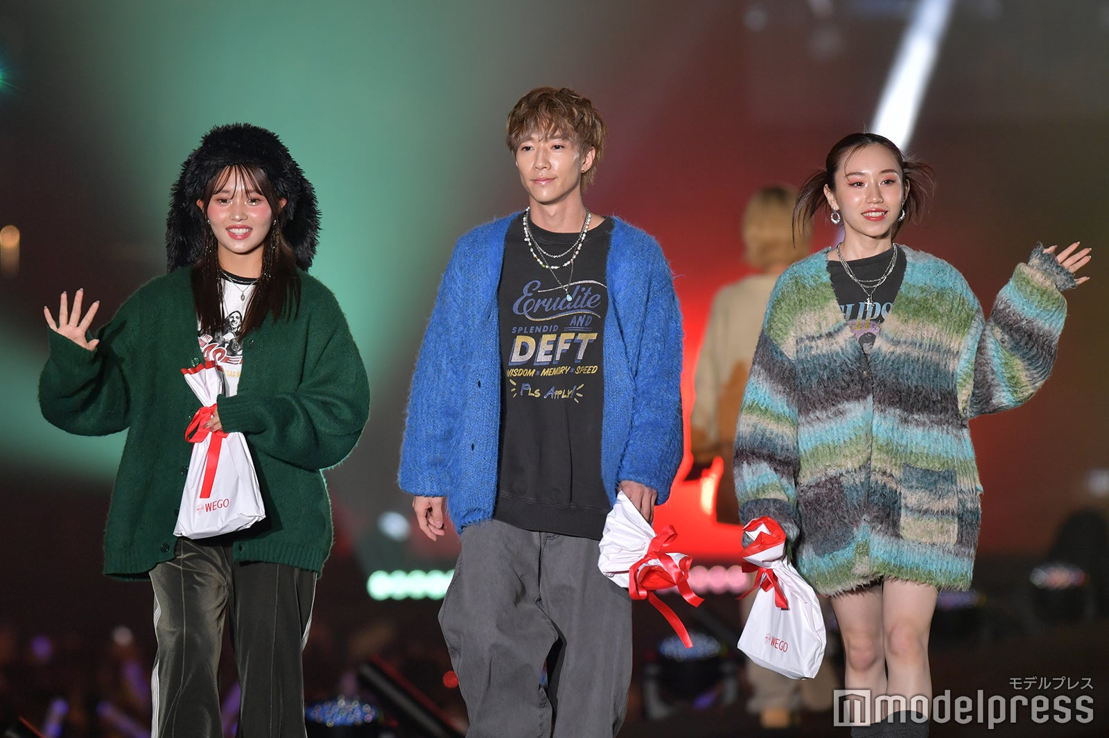 ばんばんざい（左から）るな、ぎし、みゆ（C）モデルプレス