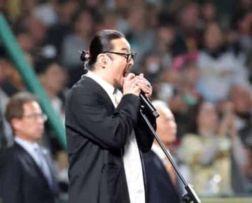 若旦那が国歌独唱 「君が代」に虎党らしい?戸惑いも 日本シリーズ第3戦の甲子園で