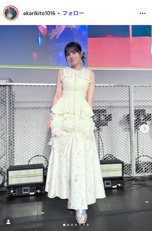 鬼頭明里Instagramより