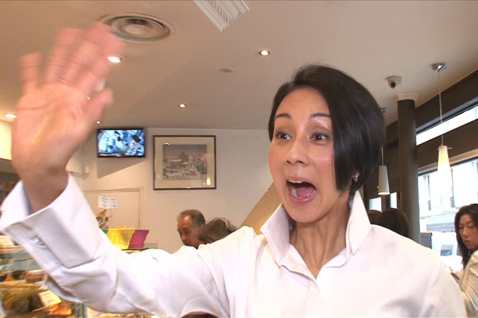 パリの日本人妻・中村江里子さん／画像提供：毎日放送