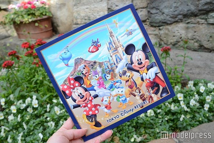 ゴールで撮影、購入可能なオリジナルイラストのプリントが入った台紙付き写真(C)モデルプレス