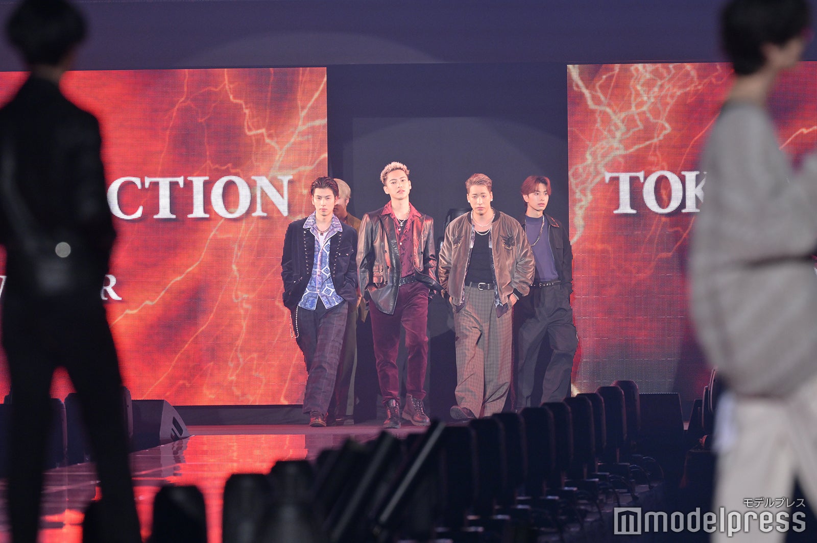 長谷川慎、三山凌輝、陣、木村慧人（C）モデルプレス