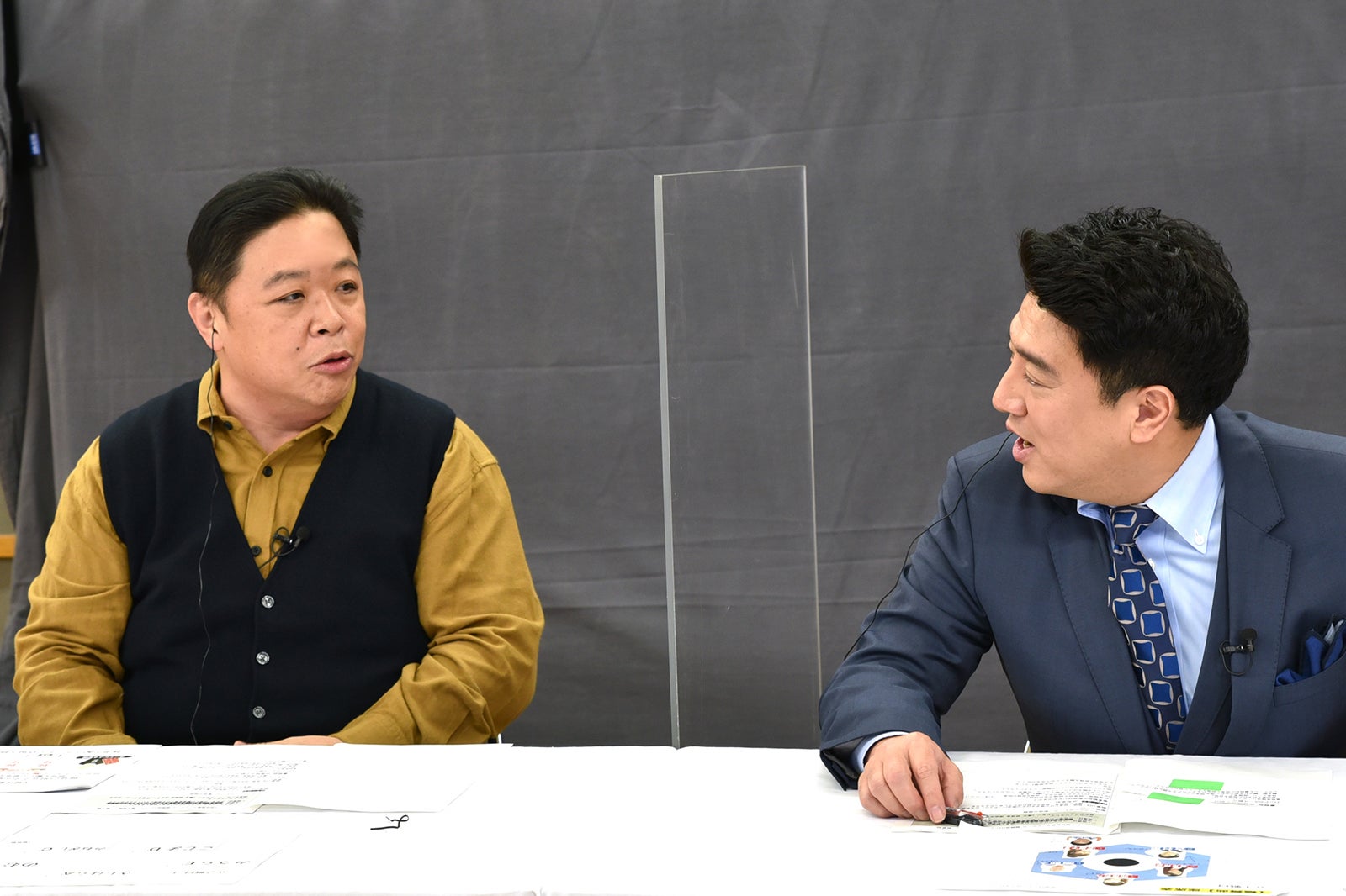 伊集院光、佐野瑞樹（フジテレビアナウンサー） （C）フジテレビ