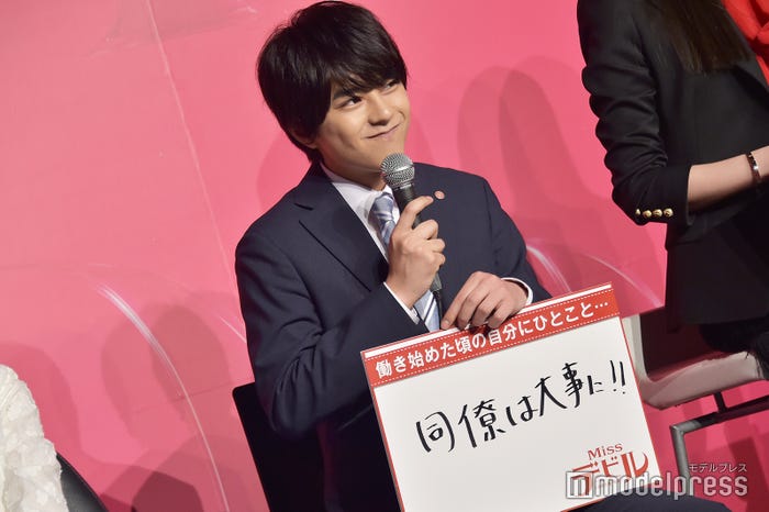 Sexy Zone愛を語り、歓声を浴びると“ドヤ顔”で返した佐藤勝利(C)モデルプレス