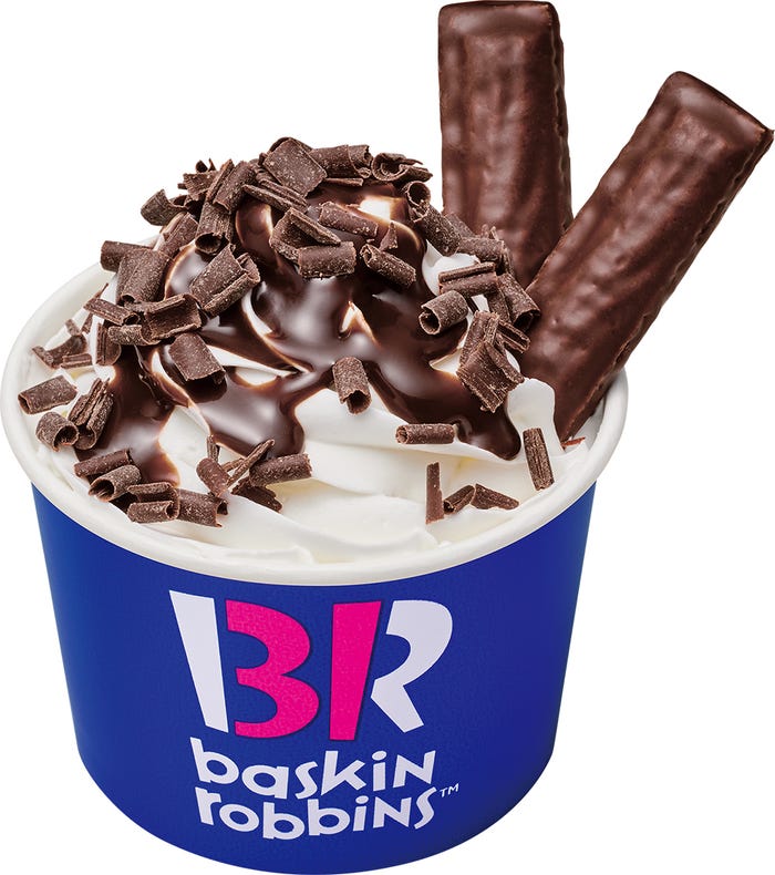 チョコレートサンデー シングル/画像提供:B-R サーティワン アイスクリーム