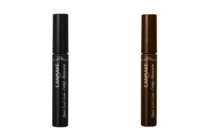 (画面左から)No.01 ブラック、No.02 ブラウン/画像提供:キャンメイク