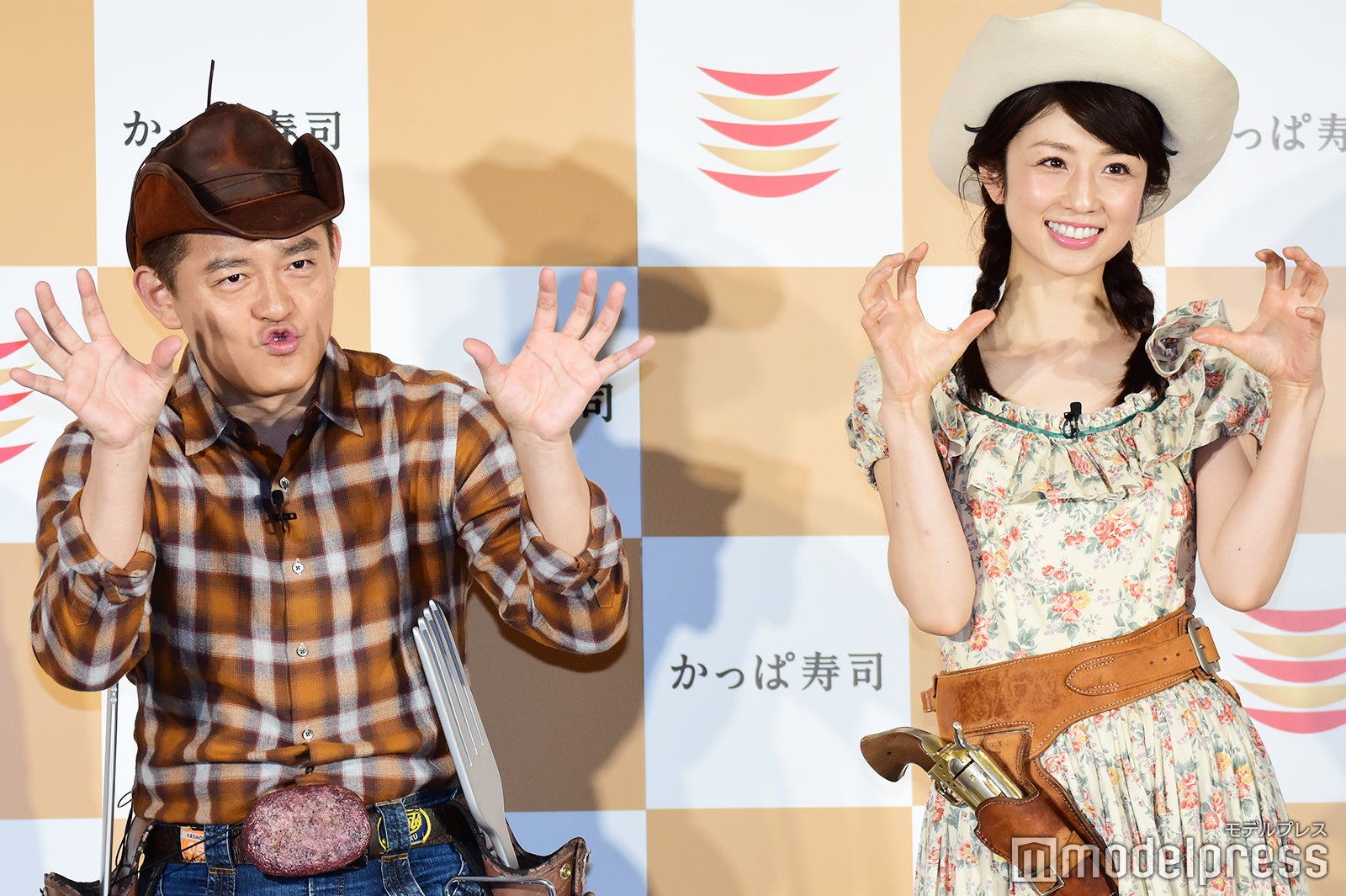 井戸田潤、小倉優子（C）モデルプレス