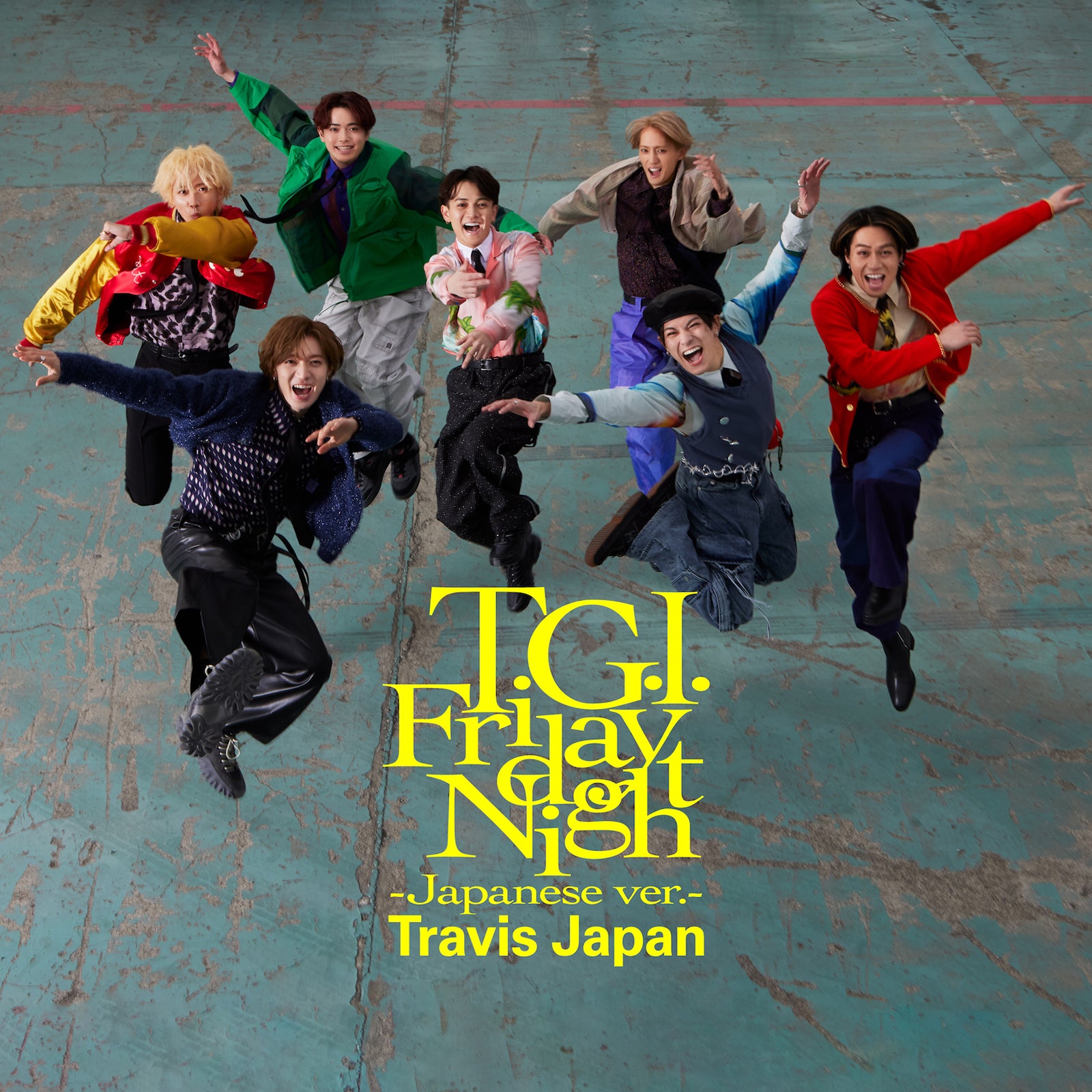 Travis Japan「T.G.I. Friday Night」Japanese Ver.ジャケット写真（提供写真）