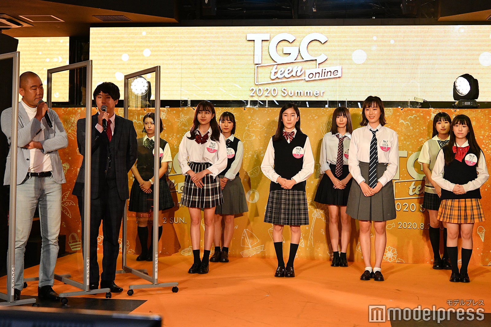 「高一ミスコン2020」ステージの様子（C）モデルプレス