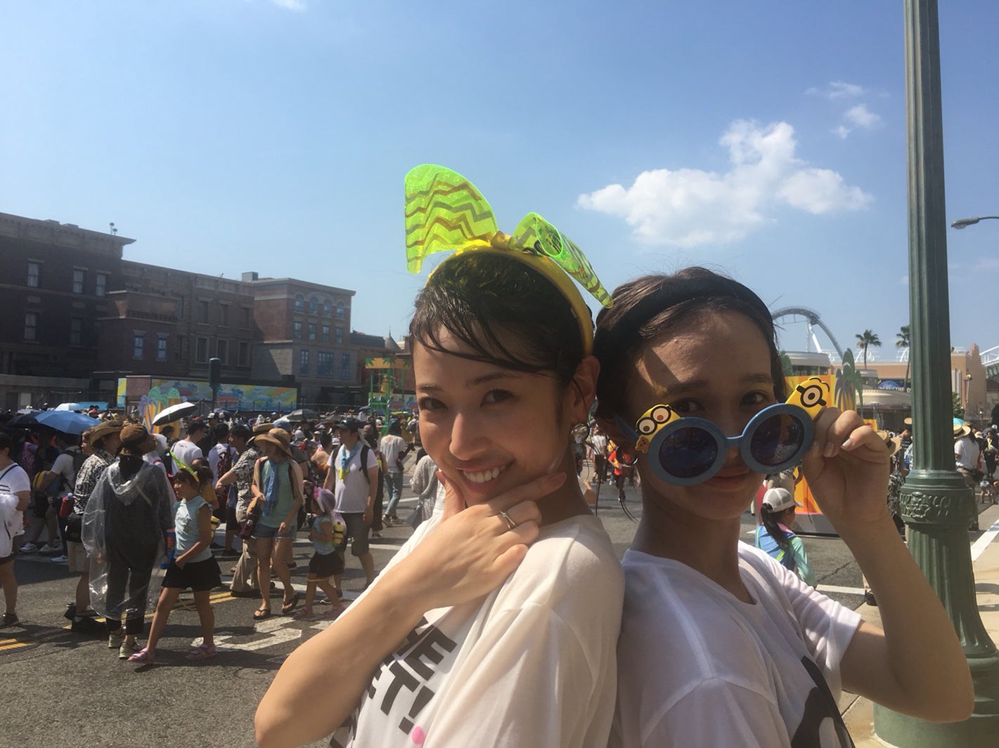 びしょ濡れに（写真提供：MBS）