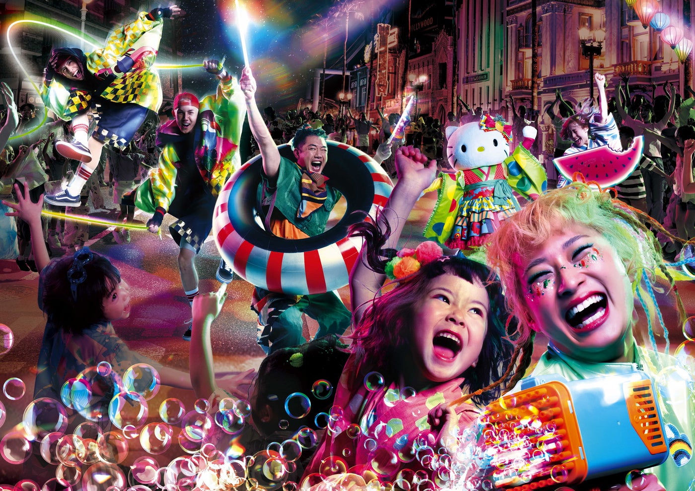 グロウアップ ストリートパフォーマンス／画像提供：ユニバーサル・スタジオ・ジャパン