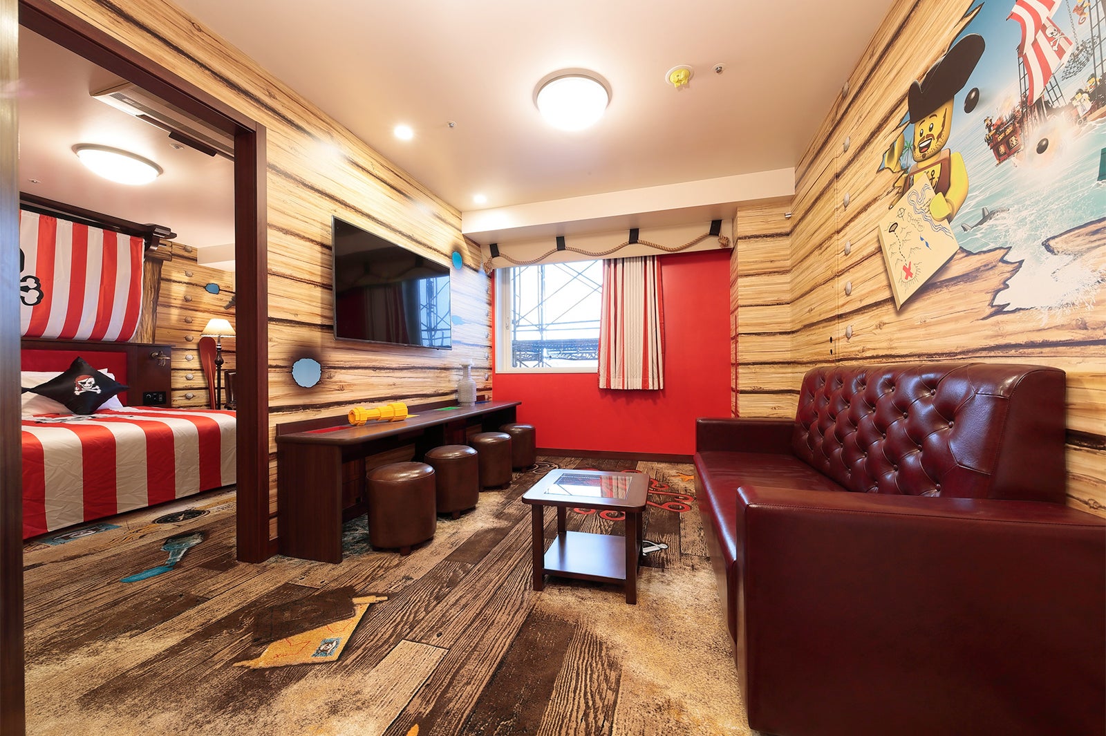 スイートルームイメージ／画像提供：LEGOLAND Japan