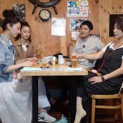 (写真左から)おのののか、ダレノガレ明美、ノブ(千鳥)、大久保佳代子/画像提供:TBS