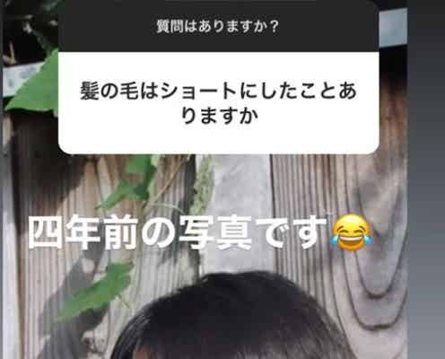 Koki,、4年前のショートヘア姿公開「キムタクそっくり」「かっこいい」の声