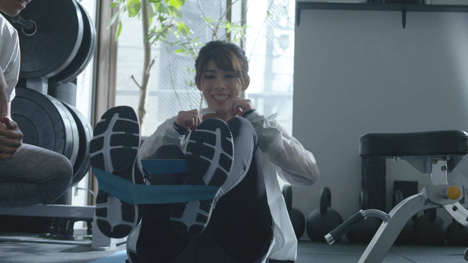 吉田沙保里／メイキングより（提供写真）