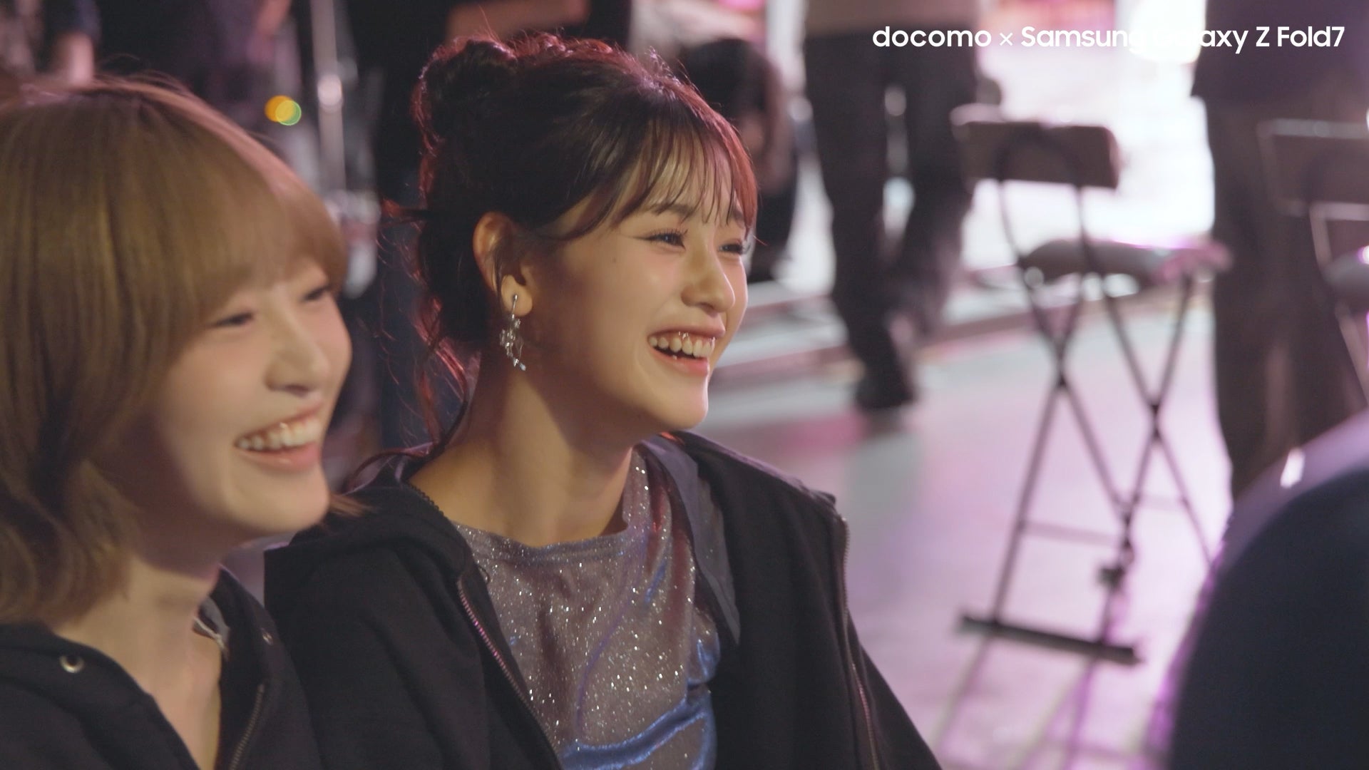 SHIZUKU、RAN／メイキング（提供写真）