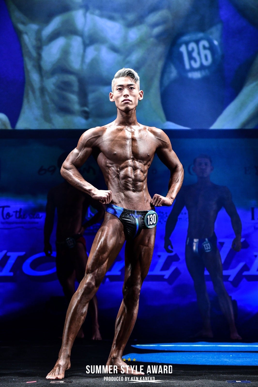 スタイッシュガイミドルクラス優勝＆総合優勝・中倉良真さん （提供写真）