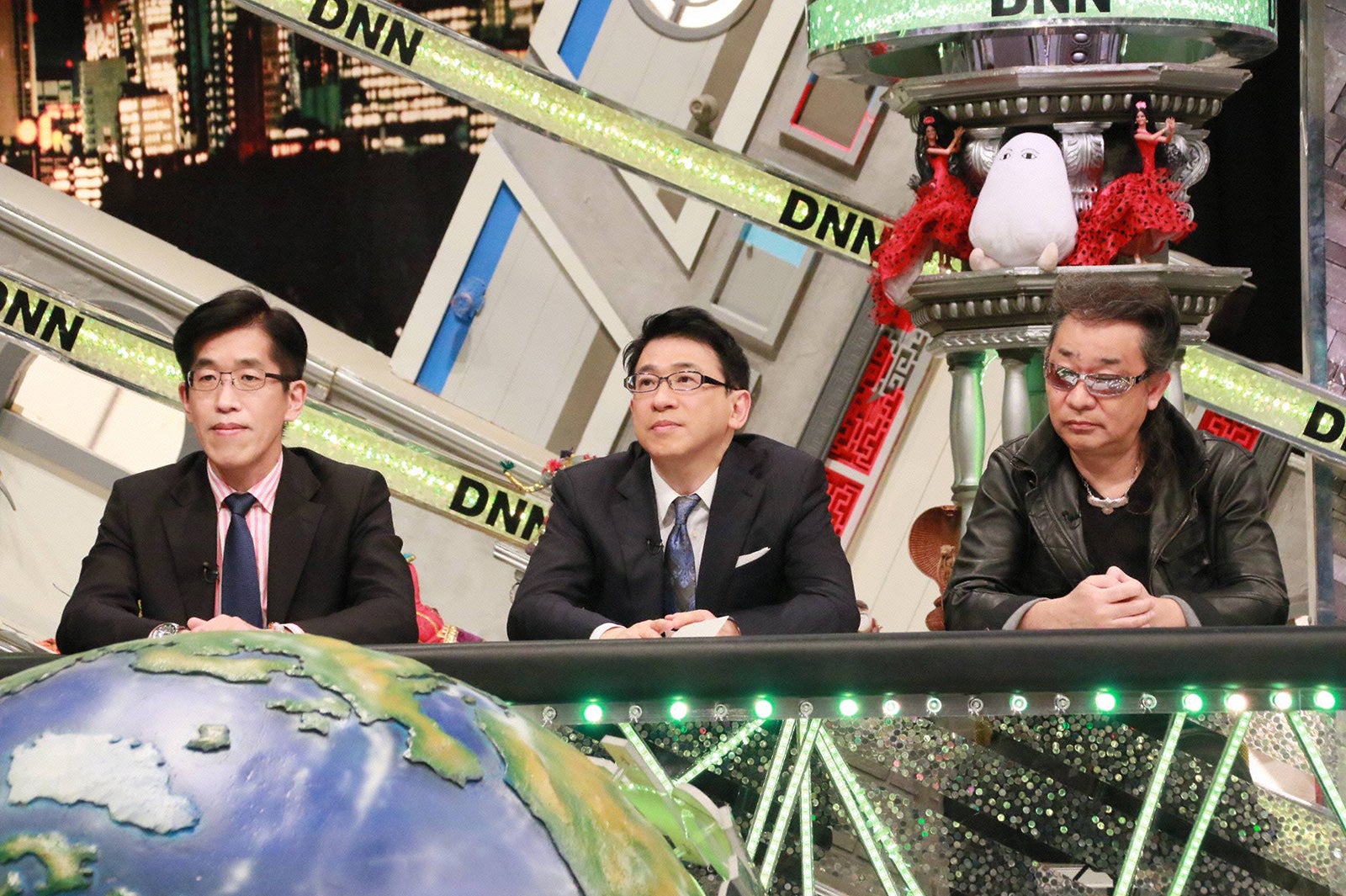 岸博幸、齋藤孝、五箇公一（C）フジテレビ