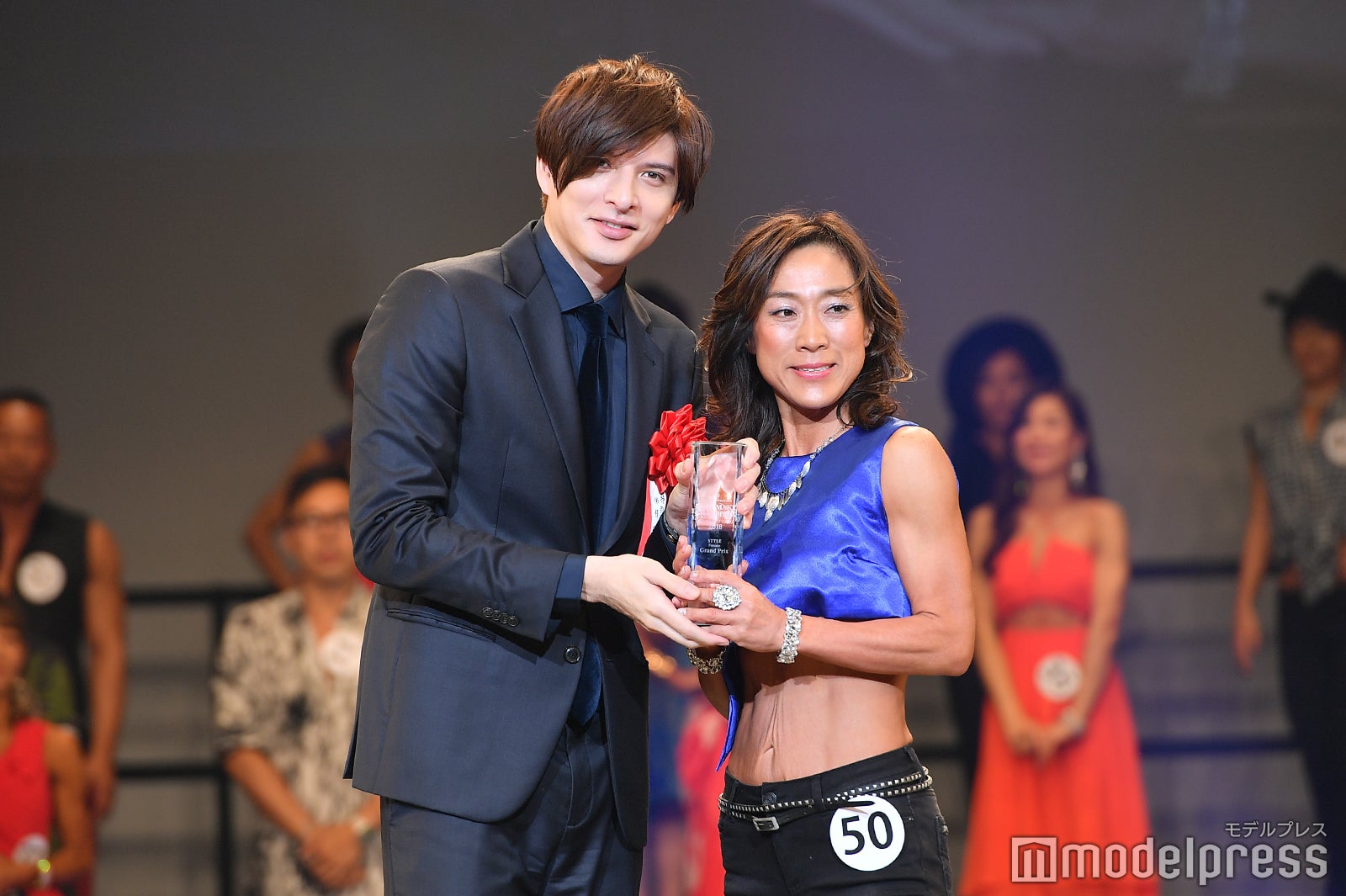 コンテストの様子（C）モデルプレス