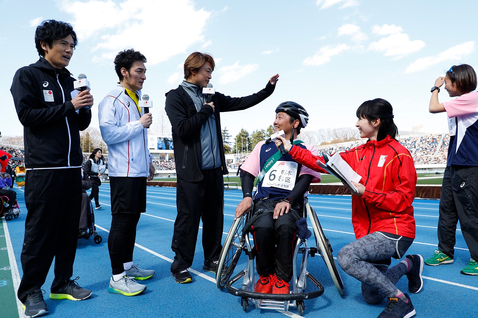 「パラ駅伝 in TOKYO 2019」／提供：日本財団パラリンピックサポートセンター