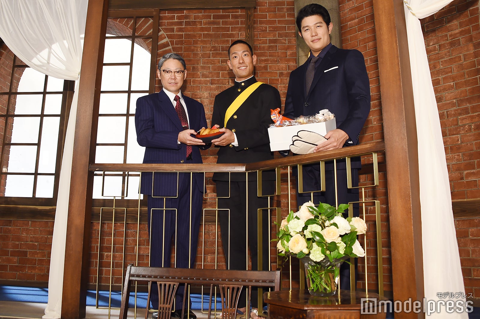 阿部サダヲ、中村勘九郎、鈴木亮平（C）モデルプレス