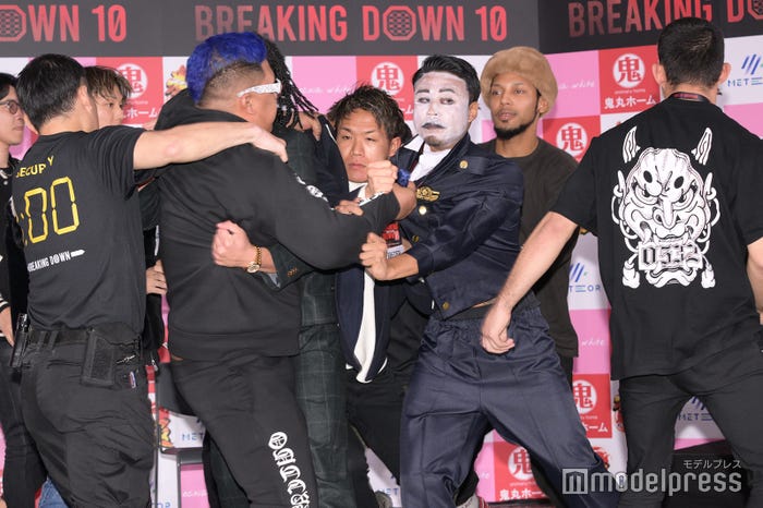 「BreakingDown10」会見の様子(C)モデルプレス