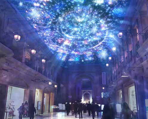 輝くイルミが幻想的な“光の世界” 天空マッピング&イルミ輝くお台場がロマンティック