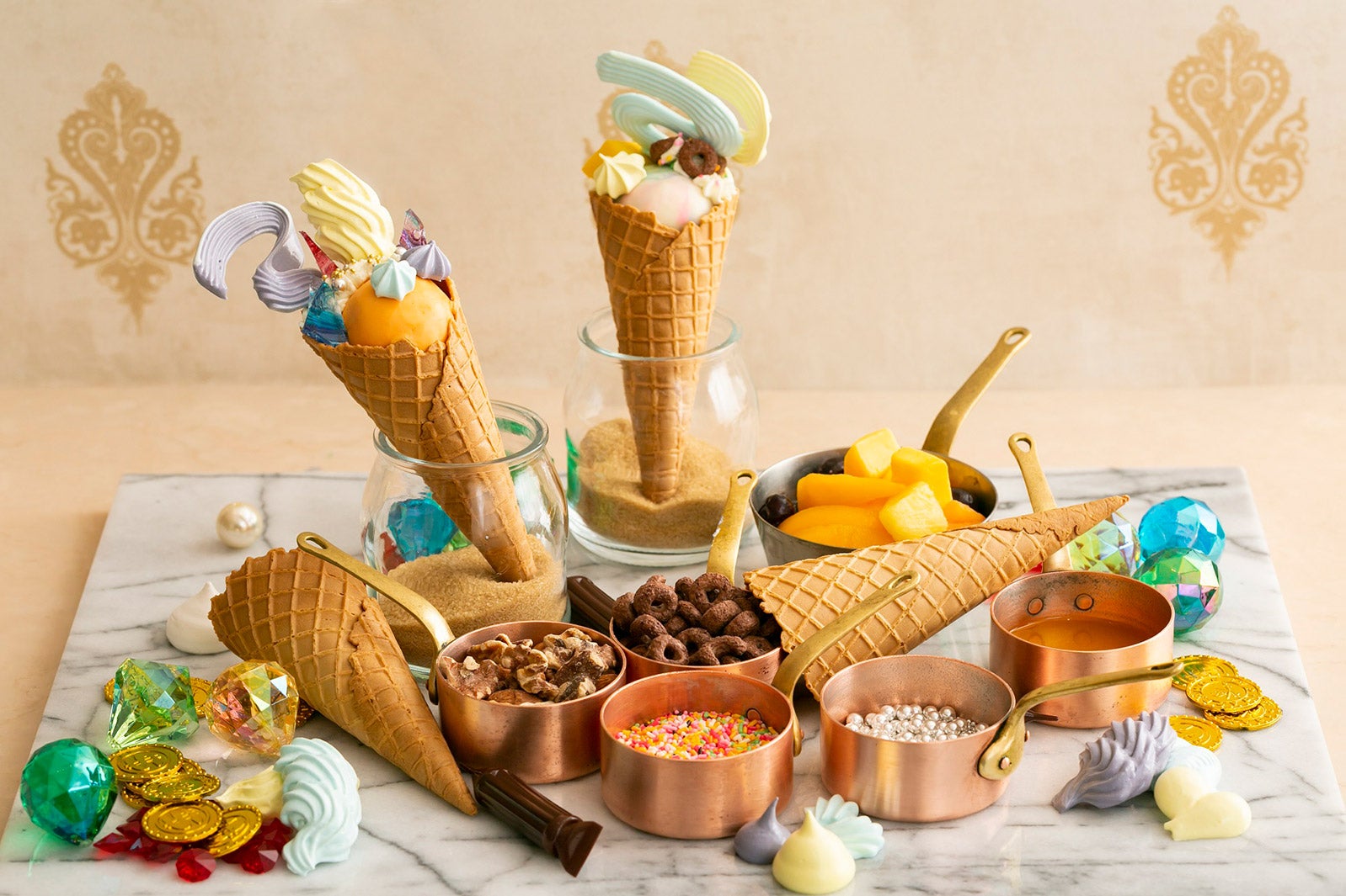 オリジナルパフェ／画像提供：株式会社ツカダ・グローバルホールディング