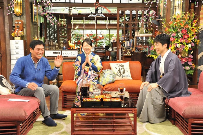 明石家さんま、井上真央、野村萬斎(画像提供:関西テレビ)