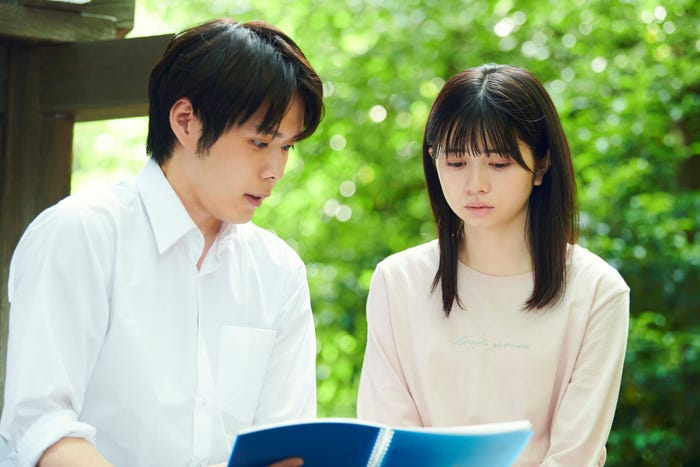 細田佳央太、桜田ひより「あの子の子ども」第6話より(C)カンテレ