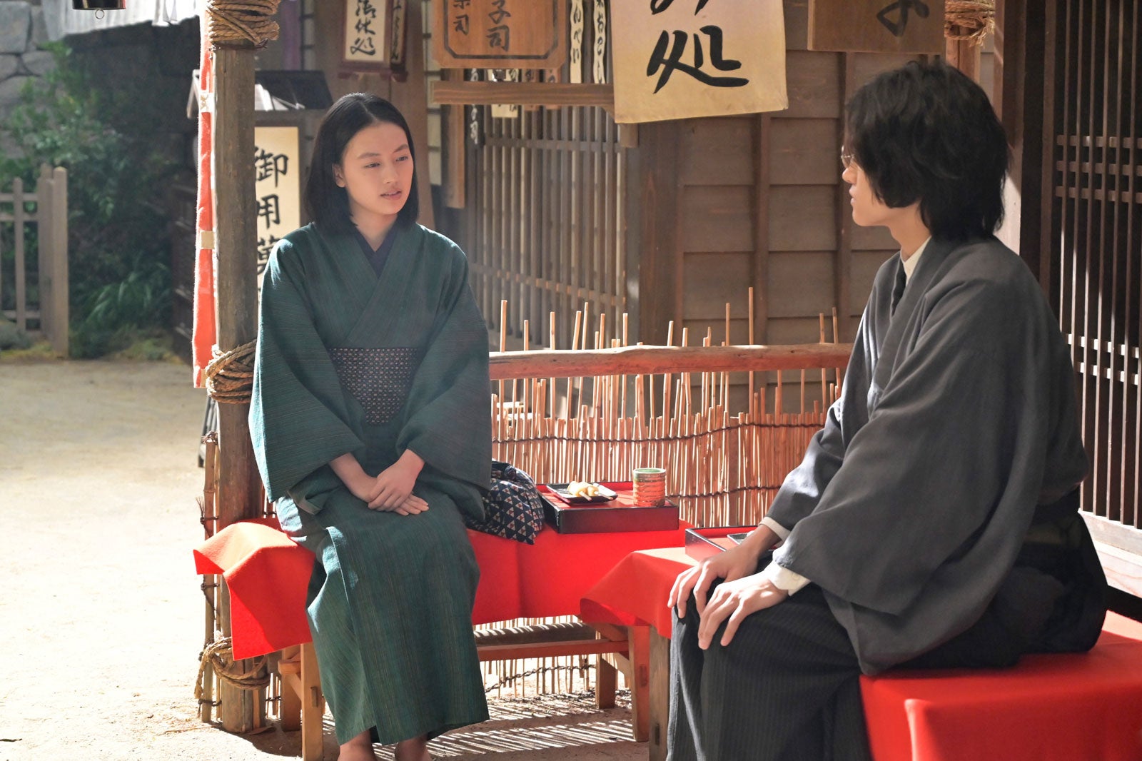 上坂樹里、佐野晶哉「風、薫る」第74話（C）NHK