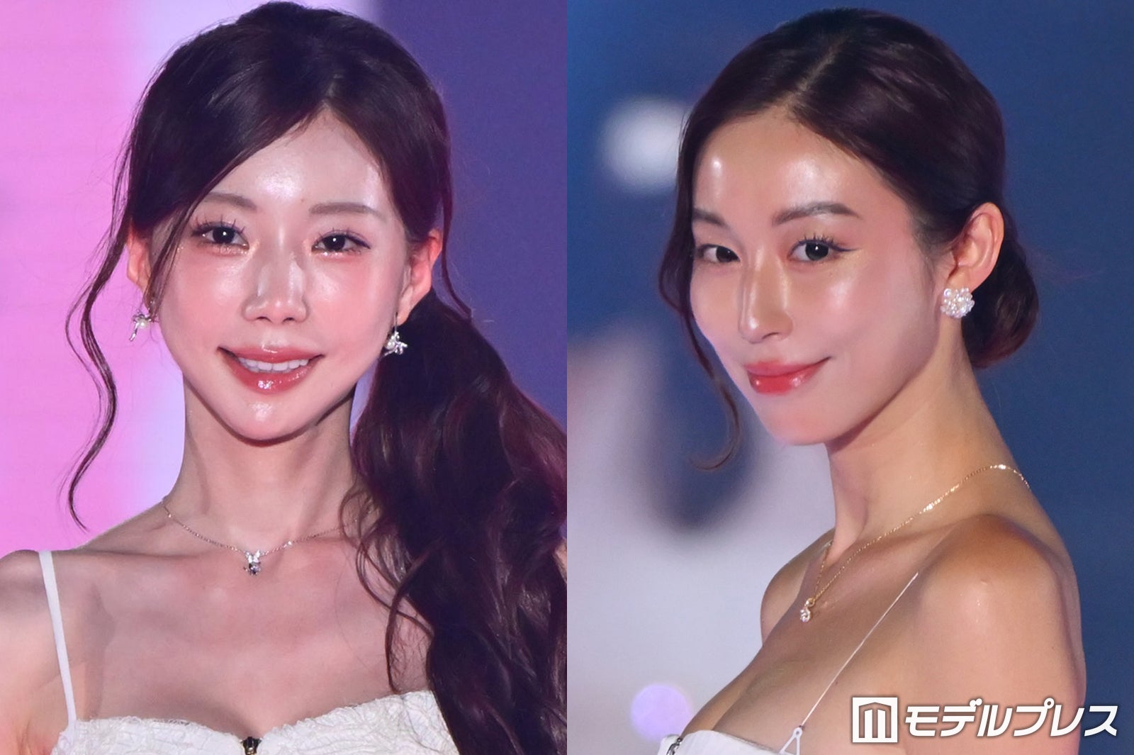 インスタ合計フォロワー140万人超え韓国美女・ボラ＆テリ、純白ドレスで美スタイル輝く「スタイルレベチ」「オーラすごい」と反響【関コレ2026A/W】