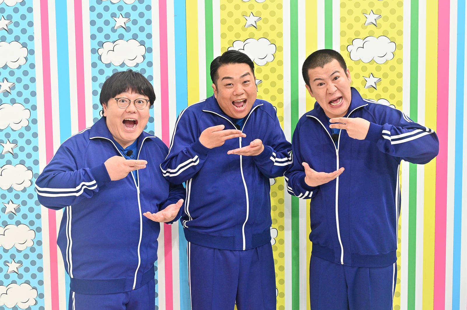 「ぽっちゃりチーム」関太、口笛なるお、きょん（C）テレビ朝日
