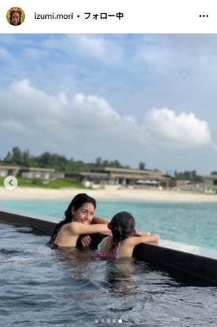 森泉Instagramより