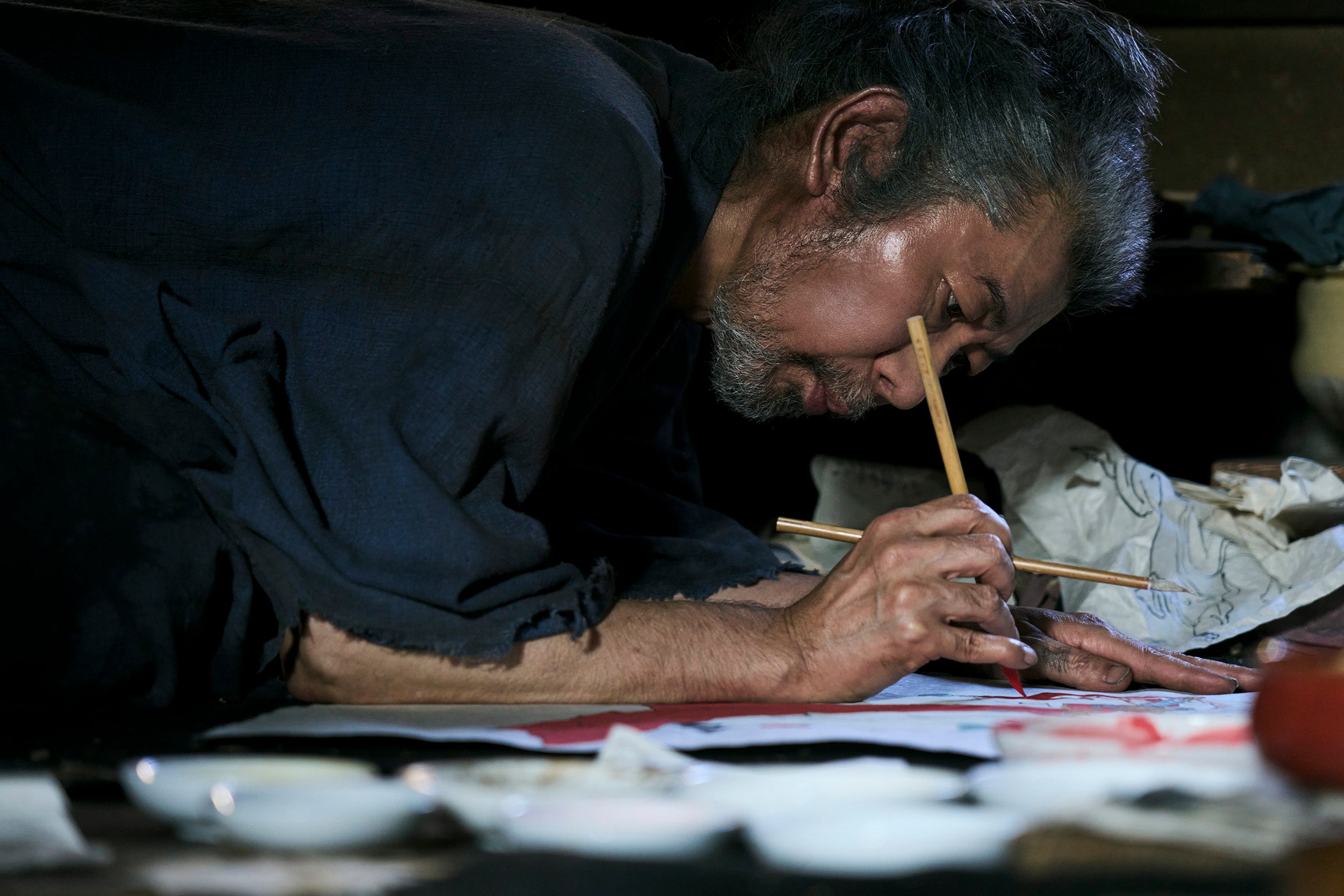 永瀬正敏（C）2025「おーい、応為」製作委員会