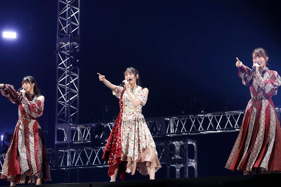 吉田綾乃クリスティー、向井葉月、矢久保美緒「33rd アンダーライブ」（C）乃木坂46LLC
