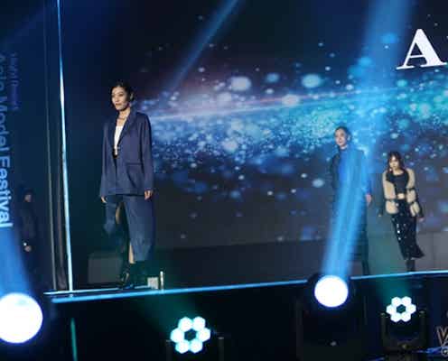 【動画】モード系ブランド・ALÉSIAステージに日本人モデルが登場!<Asia Open Collection(Asia Model Festival 2025)>