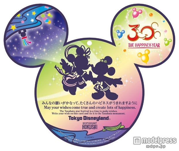 ウィッシングカード（短冊） ／（C）Disney