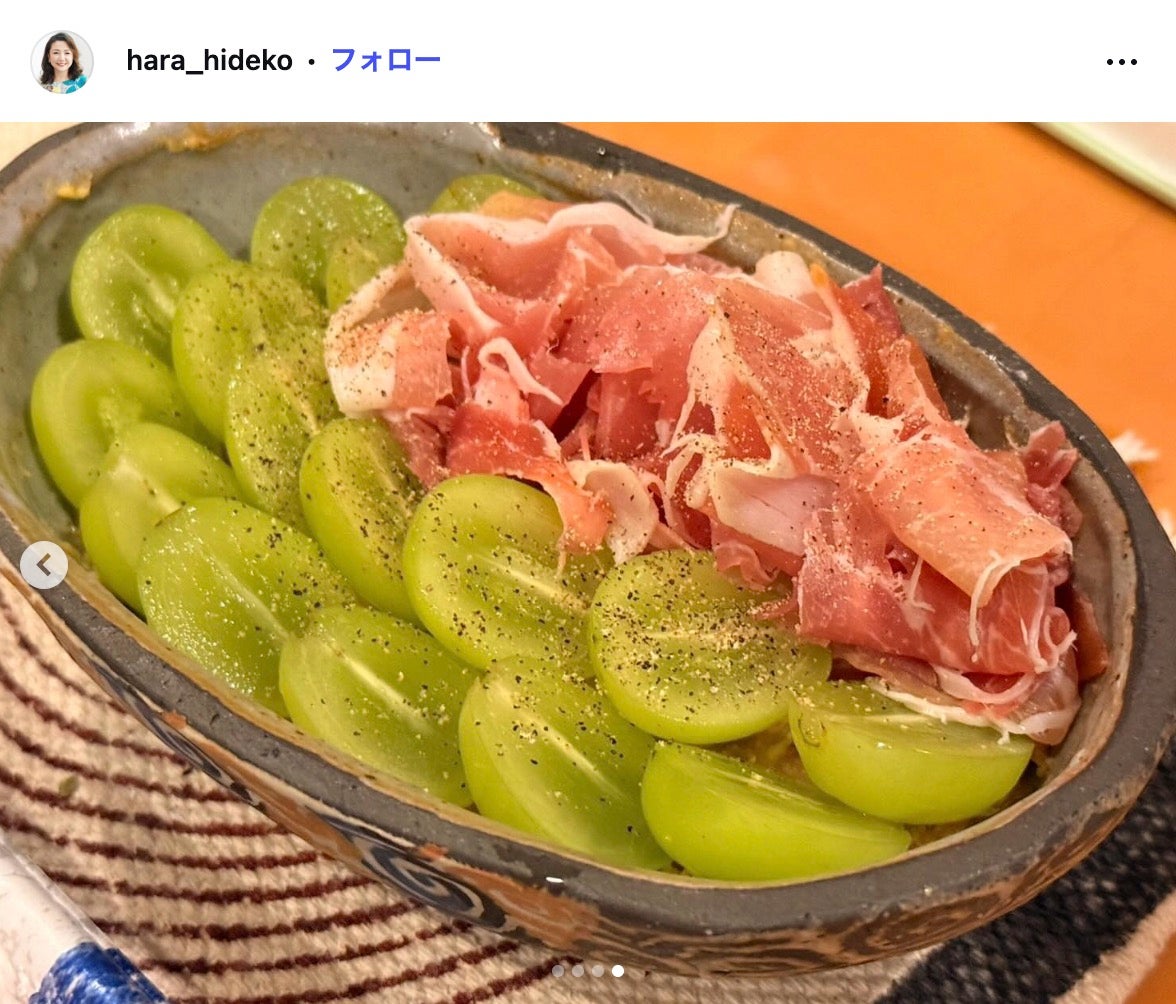 原日出子Instagramより