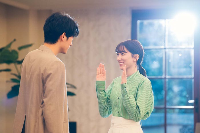 杉野遥亮、永野芽郁/「ユニコーンに乗って」最終話より(C)TBSスパークル/TBS 撮影:加藤春日
