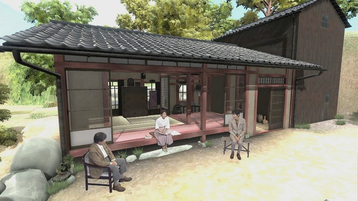 片渕須直監督、近江友里恵アナ、千原ジュニア(C)NHK