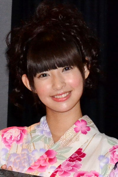 映画「七つまでは神のうち」の初日舞台挨拶に登壇した日南響子