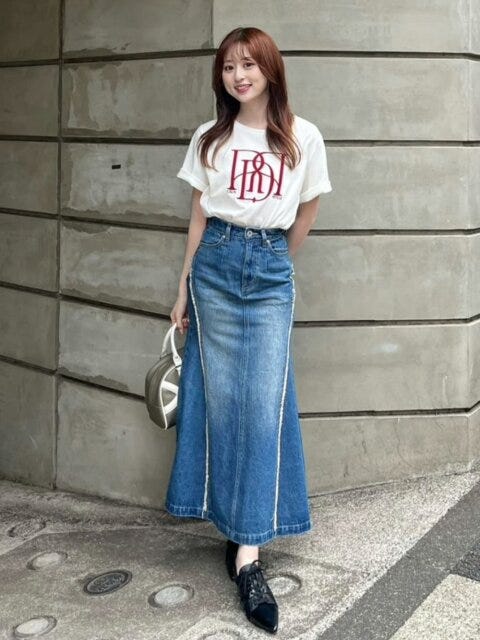 白Tシャツ コーデ 白Tシャツコーデ2