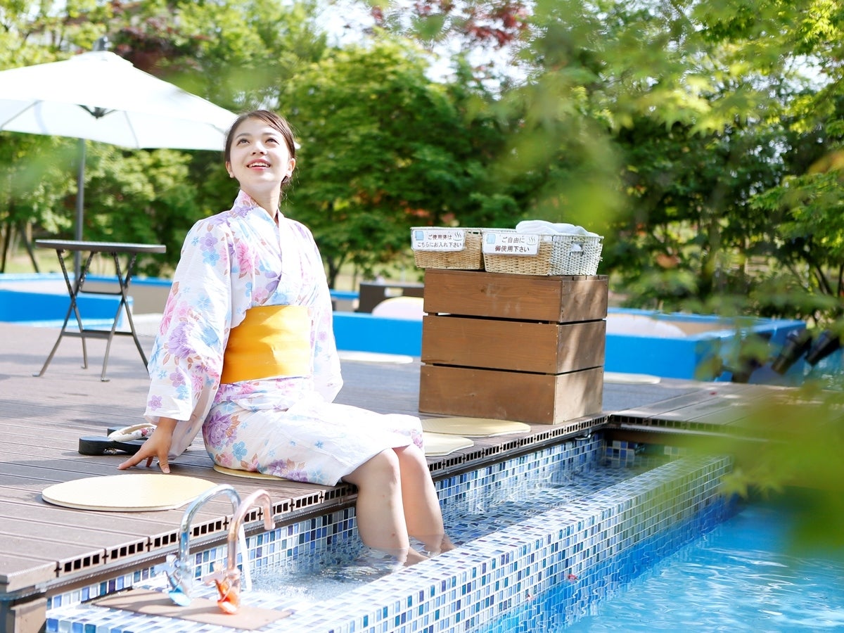 ほっこり足湯／画像提供：株式会社ホテル南風楼