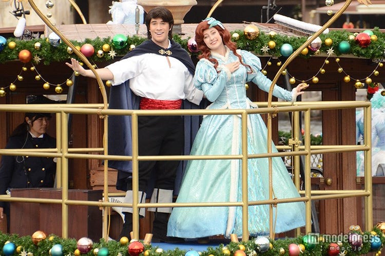 ディズニーシー 2大プリンセスが贈る幸せなクリスマス モデルプレス ディズニーシー 2大プリンセスが贈る幸せなクリスマス モデルプレス