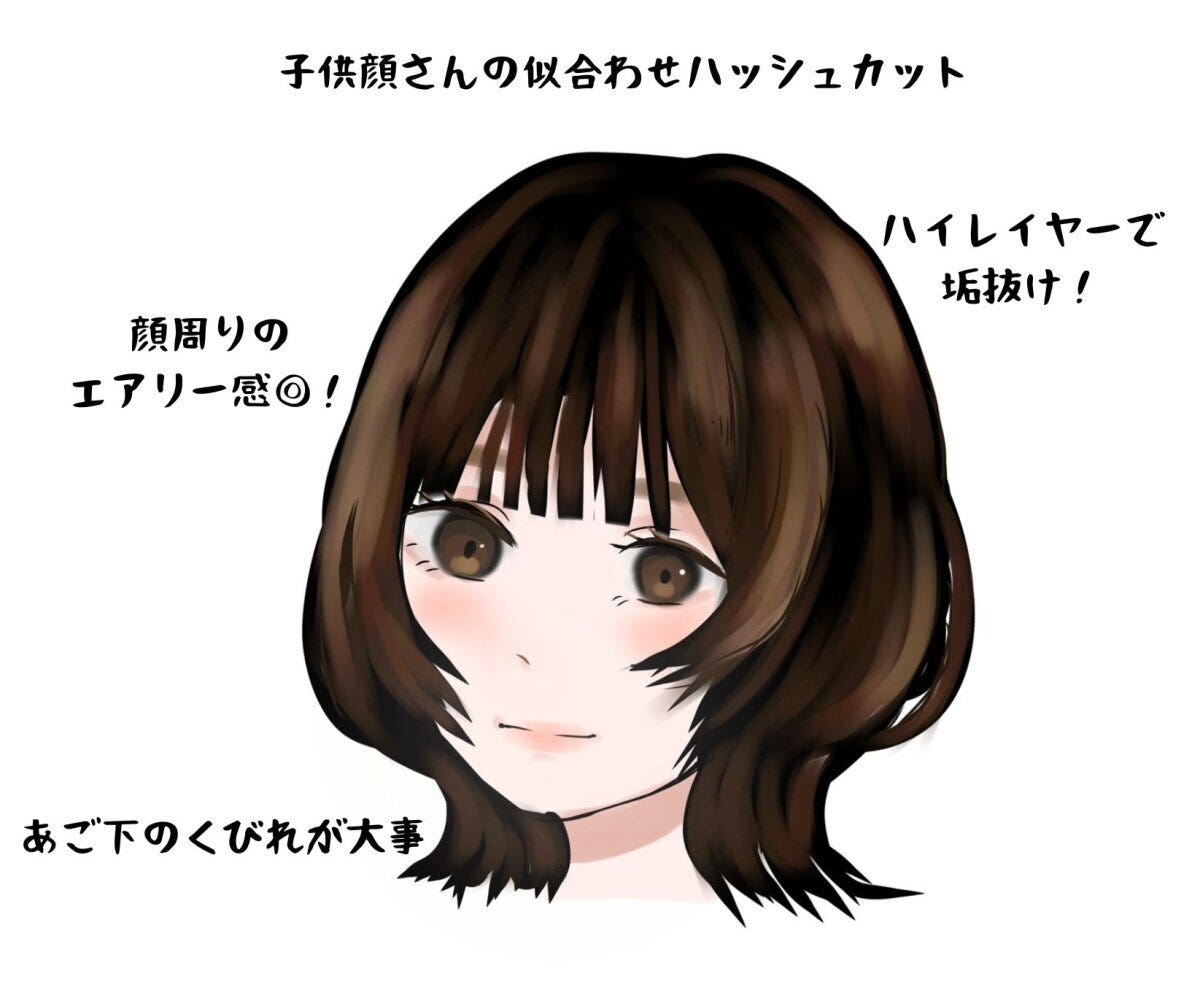 子供顔におすすめの2026年垢抜けヘアメイク